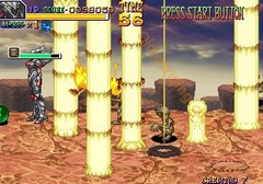 une photo d'Ã©cran de Gaia Crusaders sur Arcade
